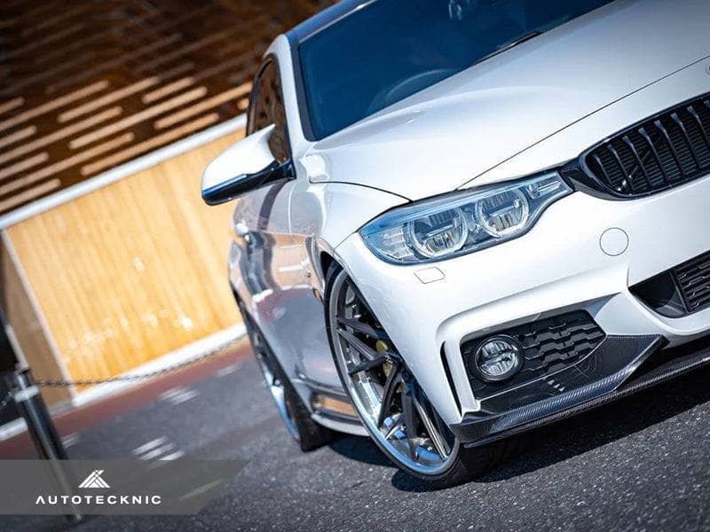 Kies-Motorsports AutoTecknic USA AutoTecknic Version III M-Inspired Mirror Housing Kit - F22 2-Series | F30 3-Series | F32 4-Series | F87 M2