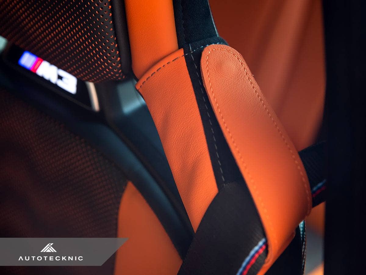 Kies-Motorsports AutoTecknic USA SWorx Seatbelt Retaining Guide Set - M Carbon Bucket Seat