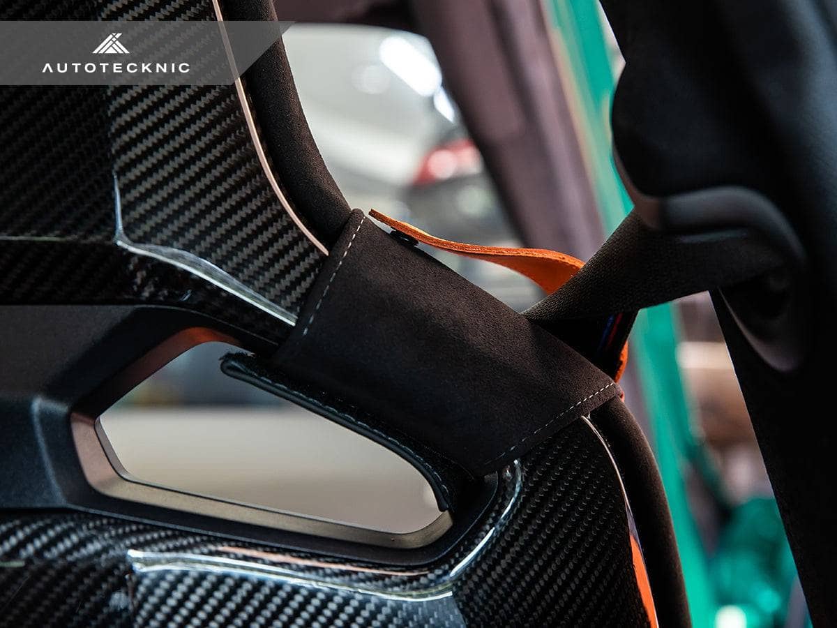 Kies-Motorsports AutoTecknic USA SWorx Seatbelt Retaining Guide Set - M Carbon Bucket Seat