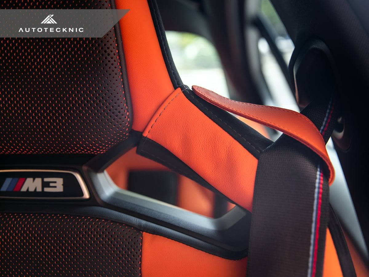Kies-Motorsports AutoTecknic USA SWorx Seatbelt Retaining Guide Set - M Carbon Bucket Seat