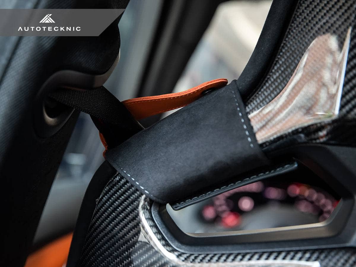 Kies-Motorsports AutoTecknic USA SWorx Seatbelt Retaining Guide Set - M Carbon Bucket Seat