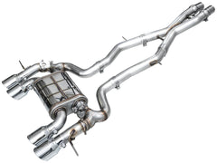 Kies-Motorsports AWE AWE EXHAUST SUITE FOR G87 BMW M2 AWE SwitchPath™ Exhaust for BMW G87 M2 - Chrome Silver Tips
