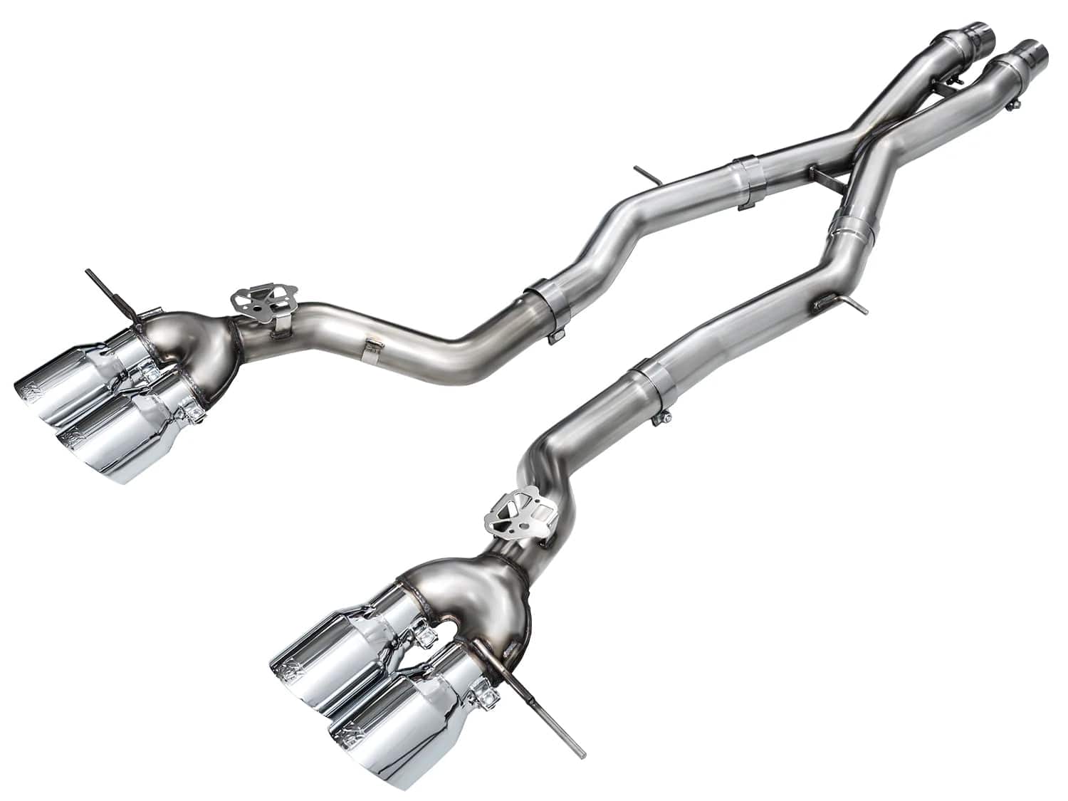 Kies-Motorsports AWE AWE EXHAUST SUITE FOR G87 BMW M2 AWE Track Edition Exhaust for BMW G87 M2 - Chrome Silver Tips