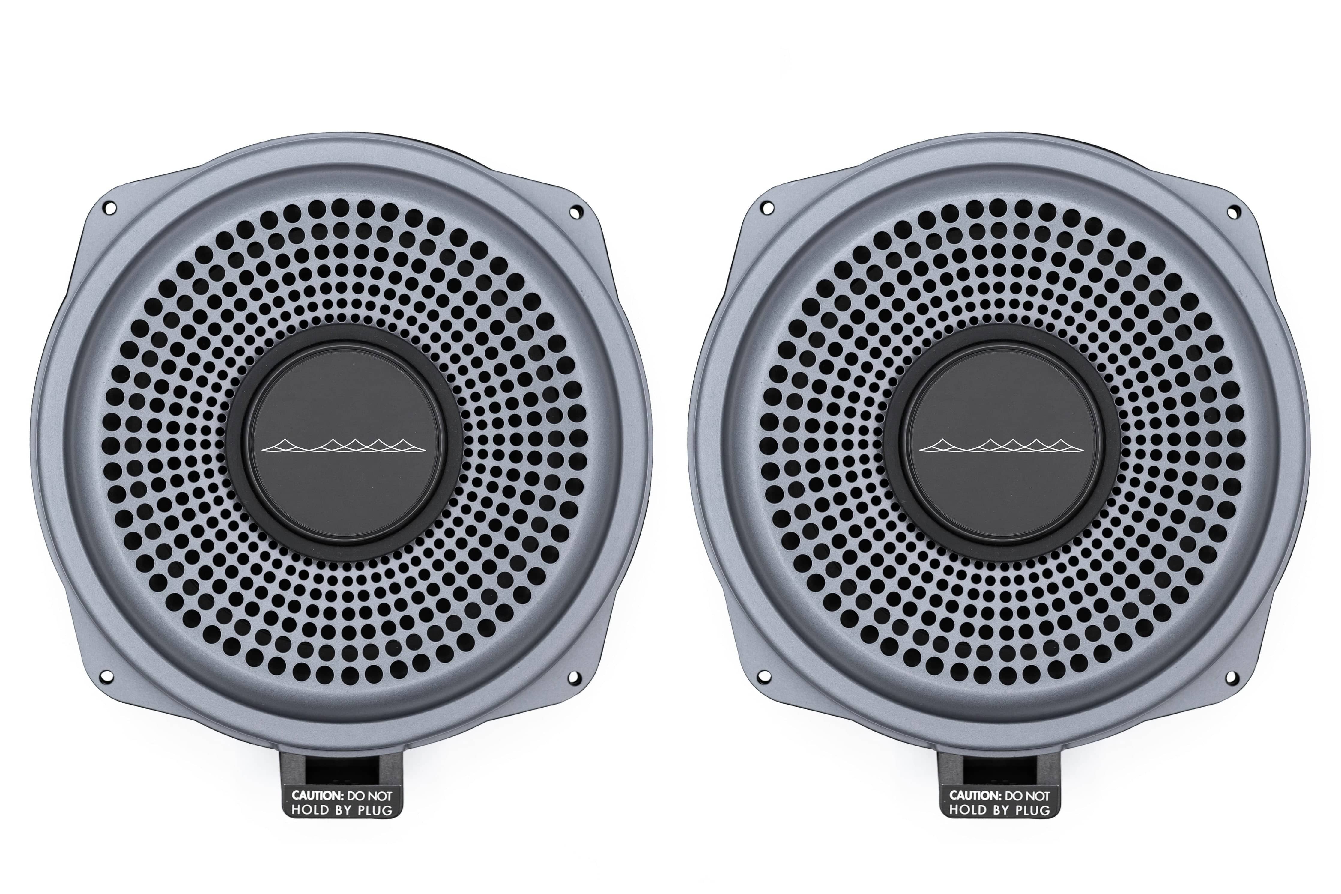 Kies-Motorsports Bavsound BACKORDERED - SHIP SECOND HALF OF NOVEMBER - RECOMMEND YOU ORDER NOW DUE TO LIMITED FUTURE INVENTORY - Bavsound Ghost BMW Underseat Subwoofer V3, 8 Ohm, Pair