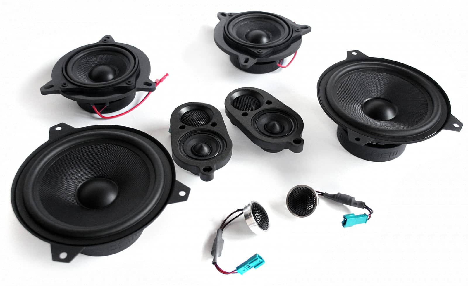 Kies-Motorsports Bavsound BACKORDERED - SHIP SECOND HALF OF NOVEMBER - RECOMMEND YOU ORDER NOW DUE TO LIMITED FUTURE INVENTORY - Bavsound Stage One Speaker Upgrade for E46 Convertible with Harman Kardon