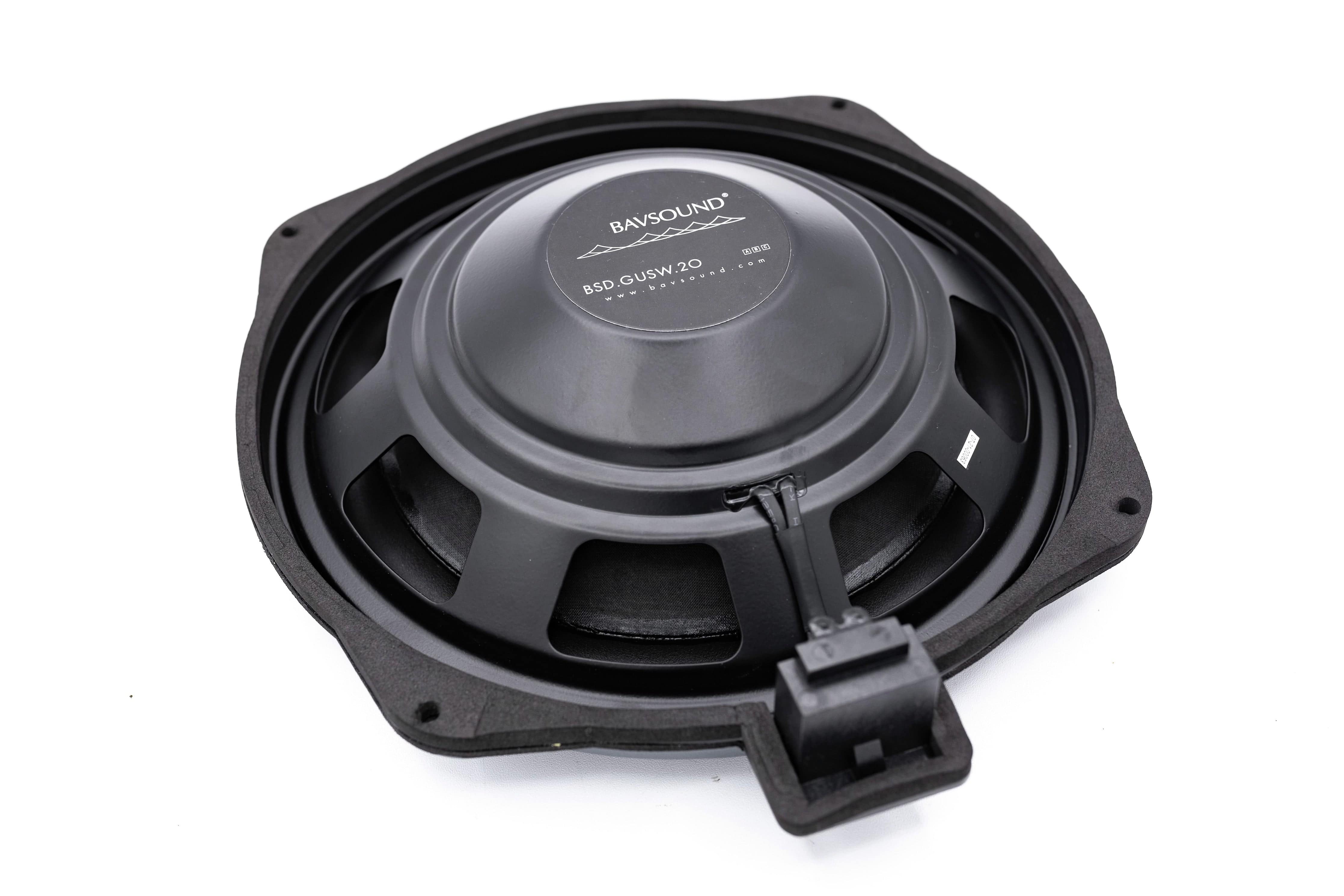 Kies-Motorsports Bavsound Bavsound Ghost BMW Underseat Subwoofers V3, 2 Ohm, Pair