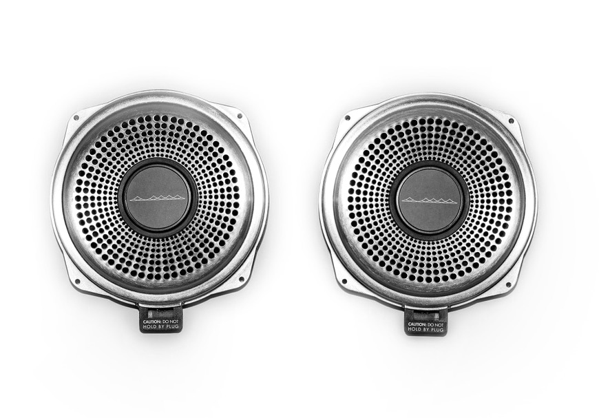 Kies-Motorsports Bavsound Bavsound Ghost MINI Underseat Subwoofers V2, 4 Ohm, Pair