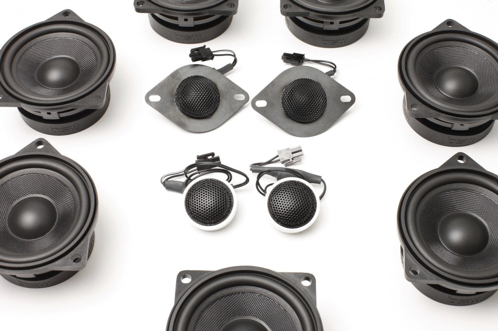 Kies-Motorsports Bavsound LLC Stage One BMW Speaker Upgrade for E60/E61 Sedan/Wagon with DIRAC / EPS