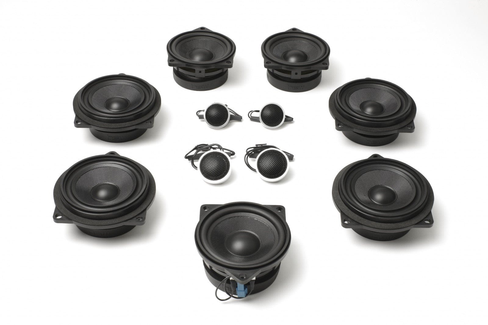 Kies-Motorsports Bavsound LLC Stage One BMW Speaker Upgrade for E63 Coupe with Premium Top Hi-Fi