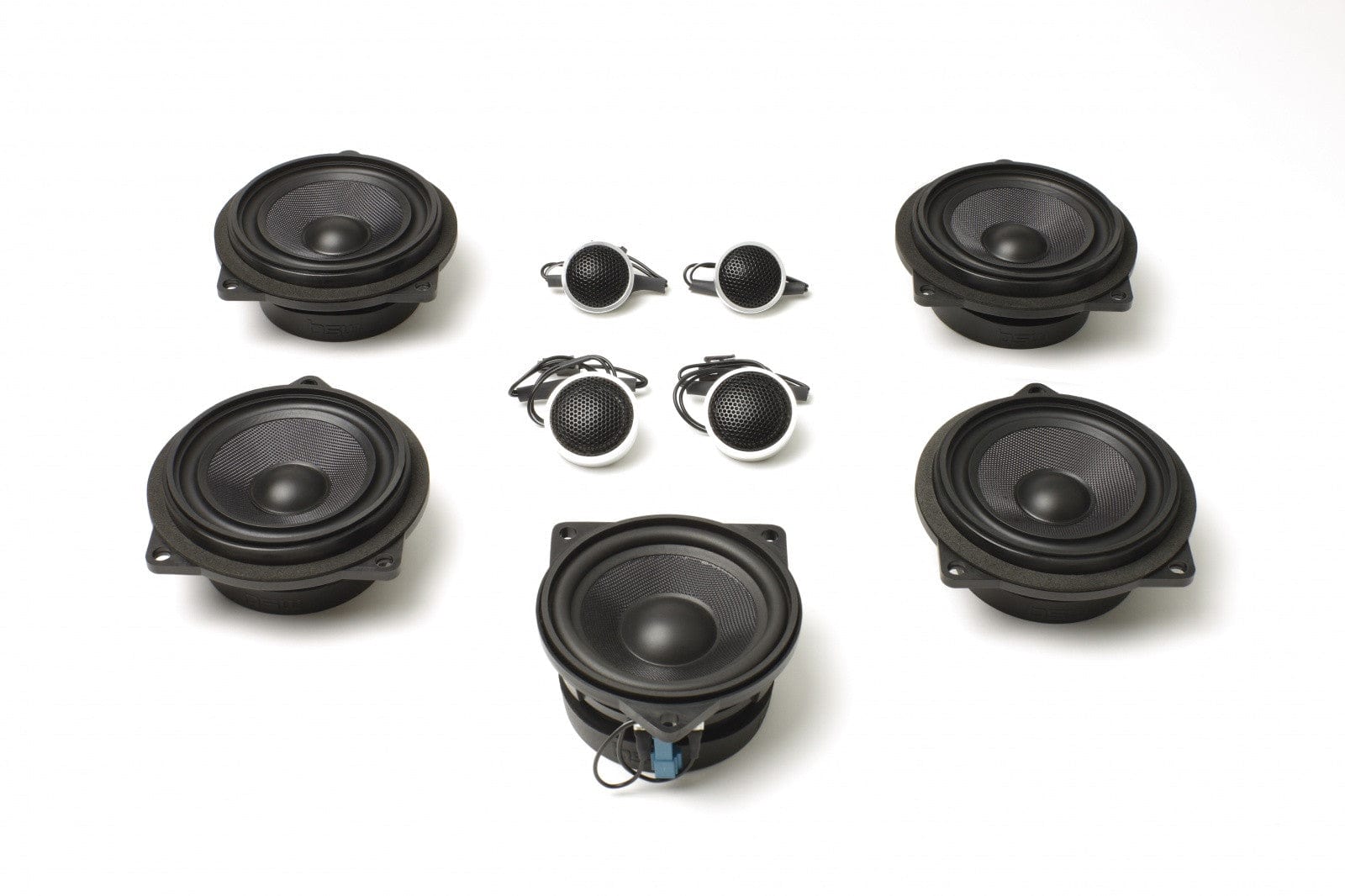 Kies-Motorsports Bavsound LLC Stage One BMW Speaker Upgrade for E64 Convertible with Premium Top Hi-Fi