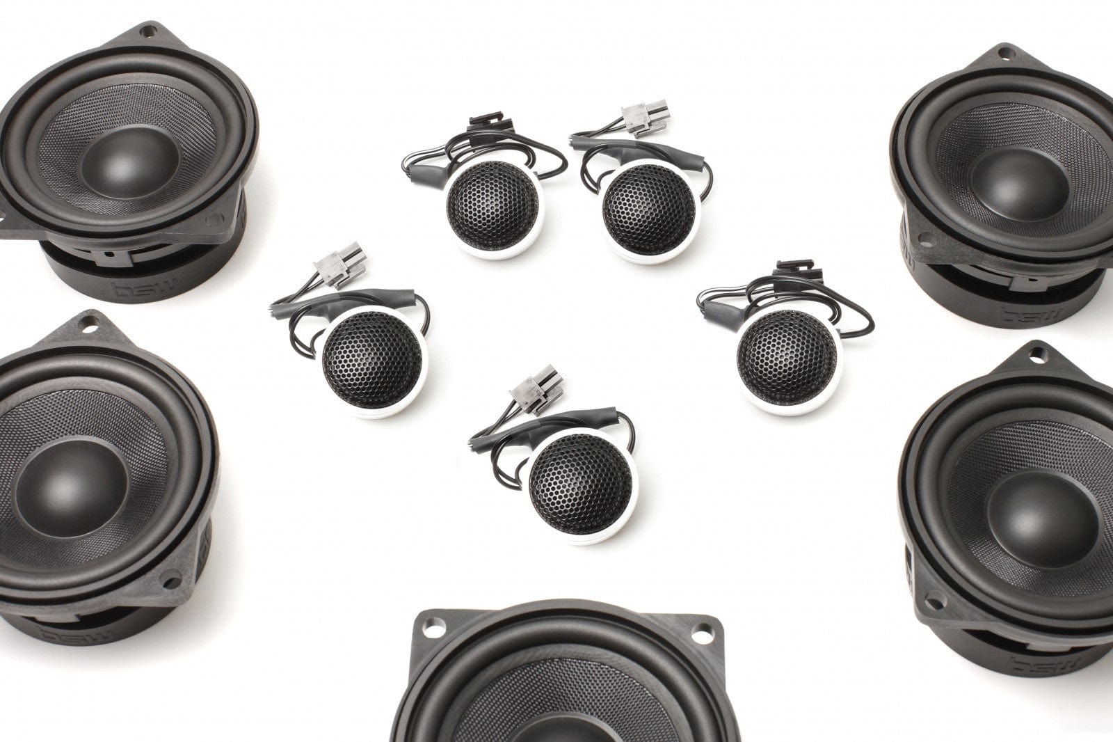 Kies-Motorsports Bavsound LLC Stage One BMW Speaker Upgrade for E70/E71 X5/X6 with Standard Hi-Fi