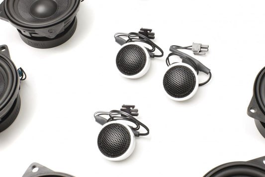 Kies-Motorsports Bavsound LLC Stage One BMW Speaker Upgrade for E70 X5 with Standard Hi-Fi