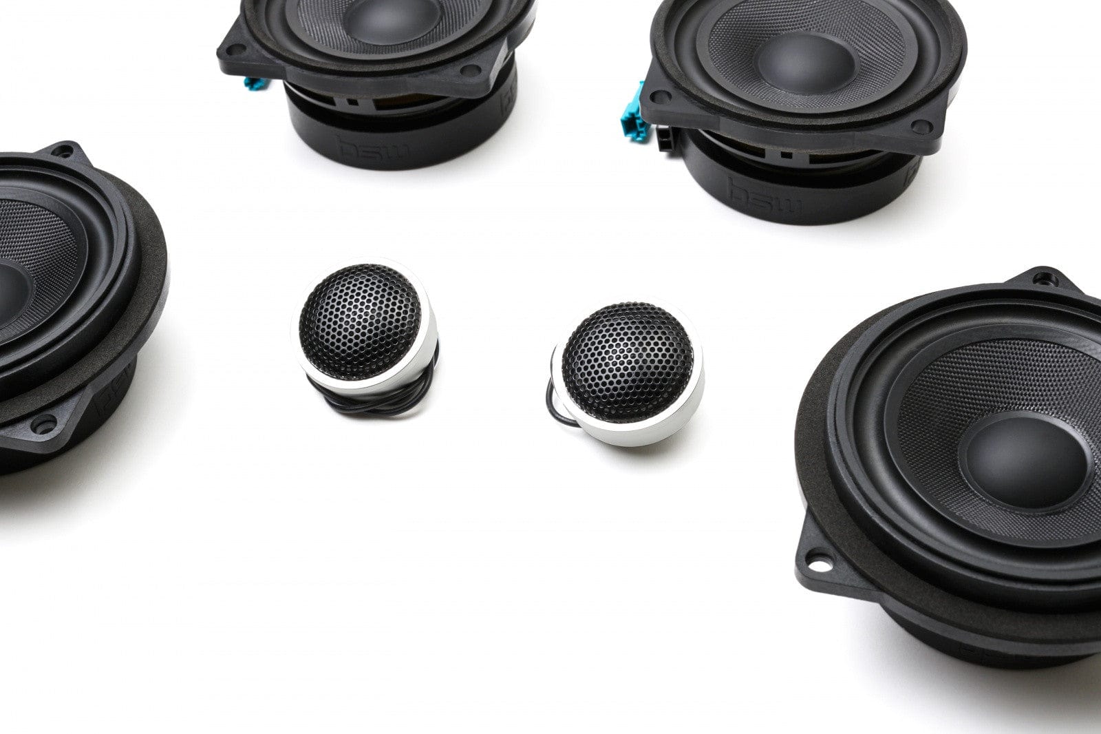 Kies-Motorsports Bavsound LLC Stage One BMW Speaker Upgrade for E84 X1 with Standard Hi-Fi/Premium Top Hifi