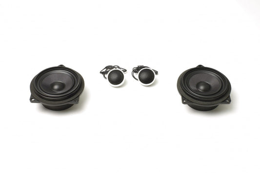 Kies-Motorsports Bavsound LLC Stage One BMW Speaker Upgrade for E88 Convertible with Standard Hi-Fi/Premium Top Hi-Fi