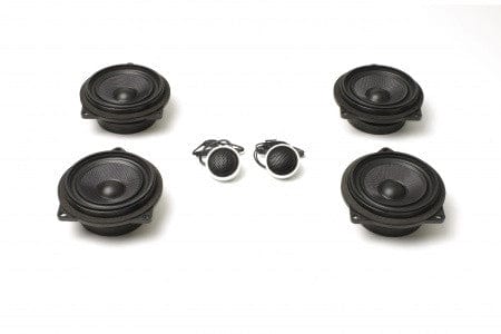 Kies-Motorsports Bavsound LLC Stage One BMW Speaker Upgrade for E91 Convertible with Base Audio