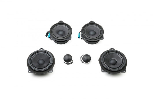 Kies-Motorsports Bavsound LLC Stage One BMW Speaker Upgrade for F32/F36/F82 with Base Audio