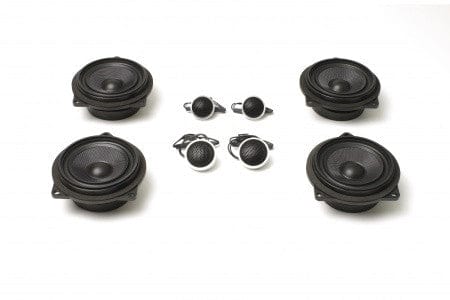 Kies-Motorsports Bavsound Stage One BMW Speaker Upgrade for 2007-2010 E92 Coupe with Standard Hi-Fi