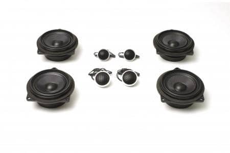 Kies-Motorsports Bavsound Stage One BMW Speaker Upgrade for 2007-2010 E93 Convertible with Standard Hi-Fi
