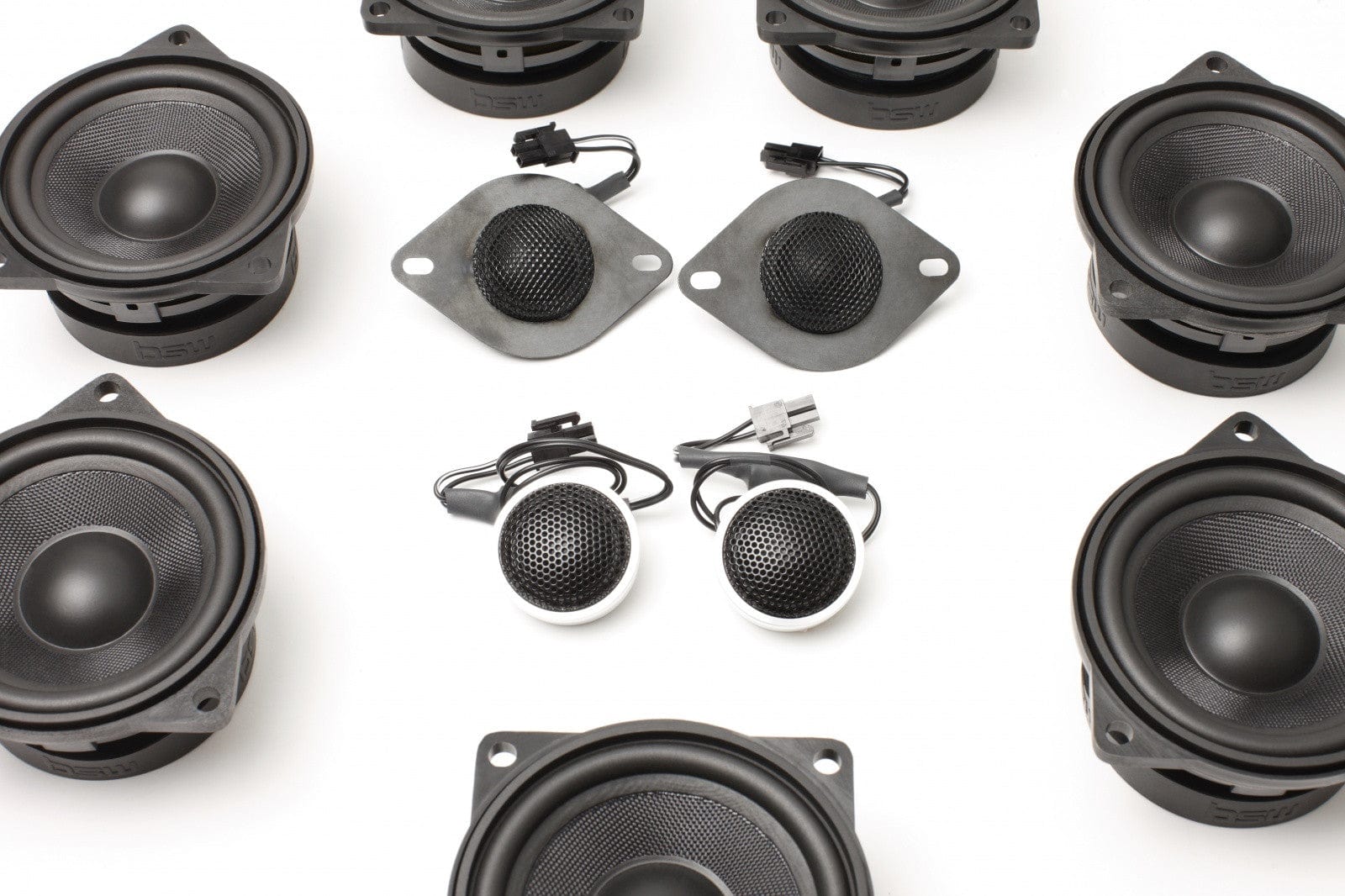 Kies-Motorsports Bavsound Stage One BMW Speaker Upgrade for E60/E61 Sedan/Wagon with Premium Top Hi-Fi