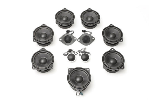 Kies-Motorsports Bavsound Stage One BMW Speaker Upgrade for E60/E61 Sedan/Wagon with Premium Top Hi-Fi