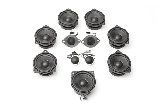 Kies-Motorsports Bavsound Stage One BMW Speaker Upgrade for E60/E61 Sedan/Wagon with Premium Top Hi-Fi