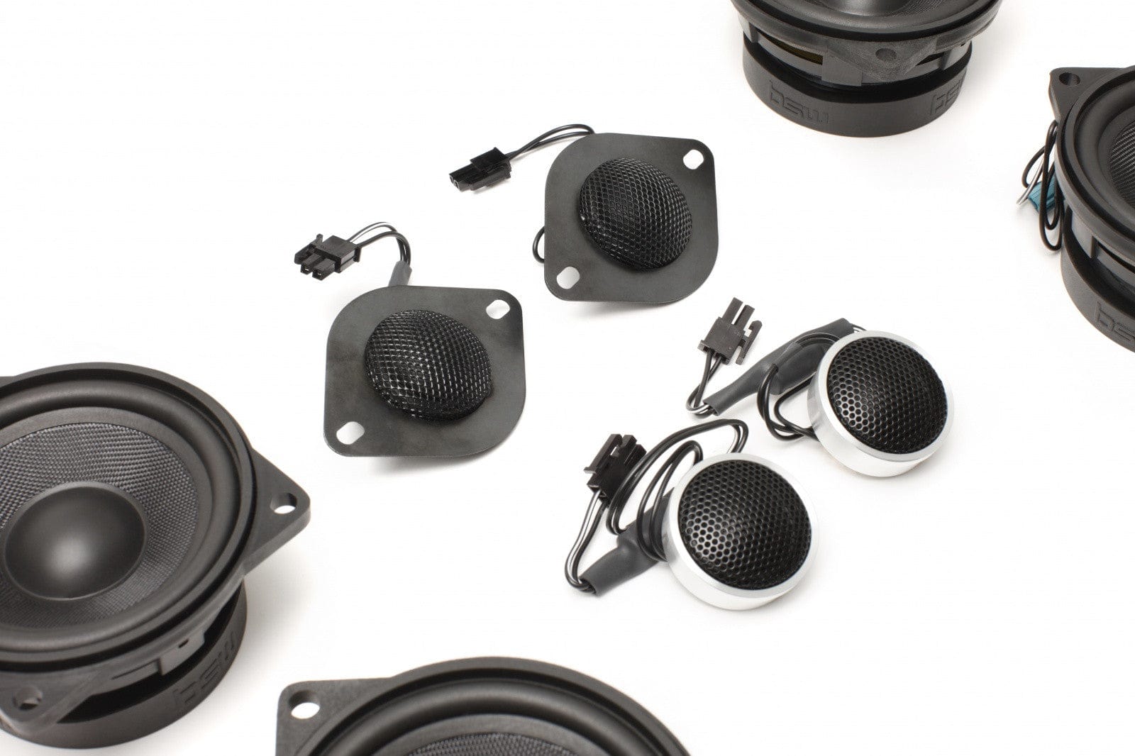 Kies-Motorsports Bavsound Stage One BMW Speaker Upgrade for E60/E61 Sedan/Wagon with Standard Hi-Fi