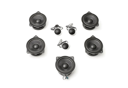 Kies-Motorsports Bavsound Stage One BMW Speaker Upgrade for E70 X5 with Standard Hi-Fi