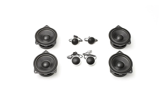 Kies-Motorsports Bavsound Stage One BMW Speaker Upgrade for E83 X3 with Premium Top Hi-Fi