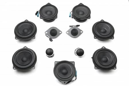 Kies-Motorsports Bavsound Stage One BMW Speaker Upgrade for E90 Sedan with Premium Top Hi-Fi