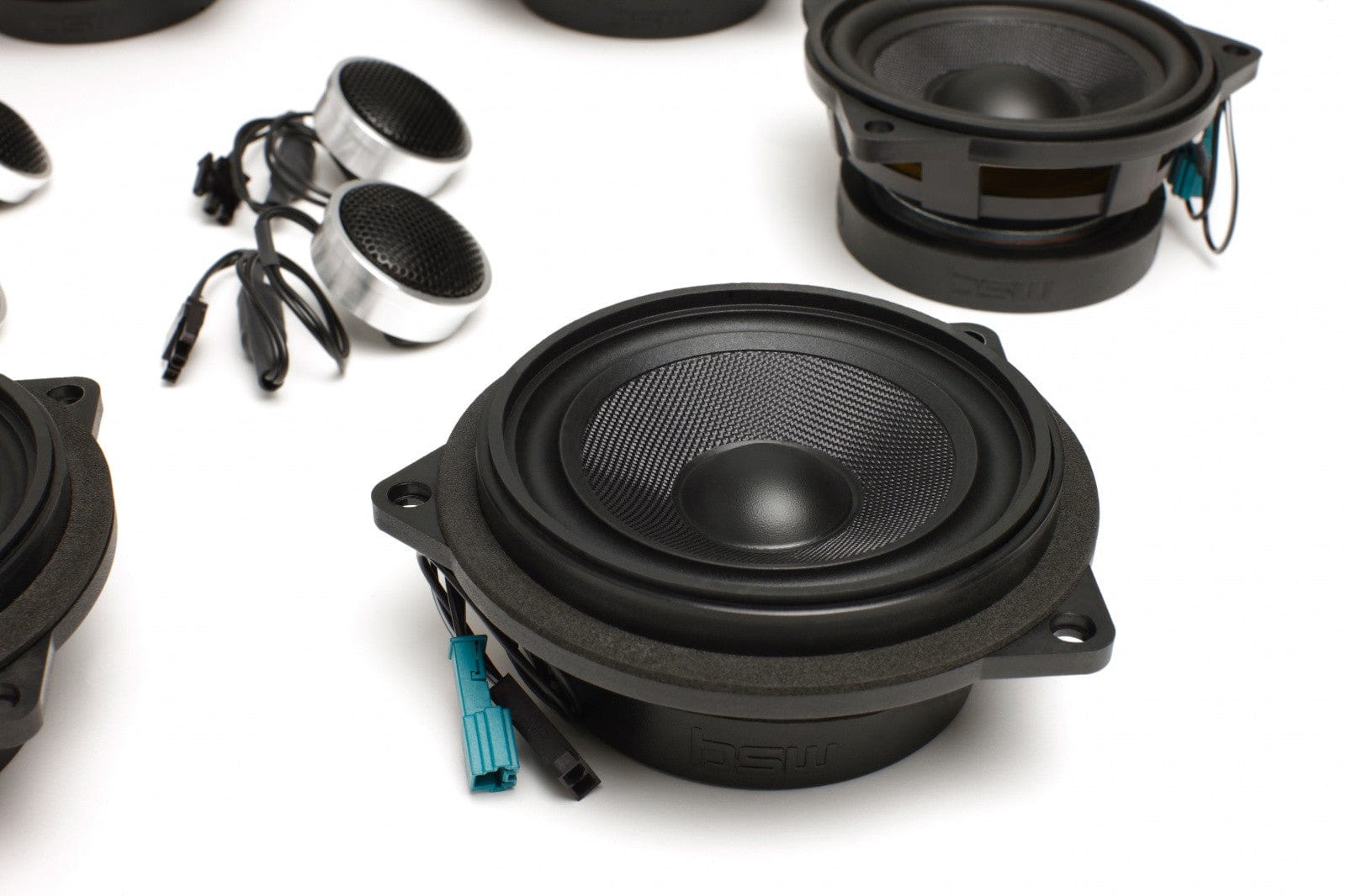 Kies-Motorsports Bavsound Stage One BMW Speaker Upgrade for E91 Wagon with Premium Top Hi-Fi