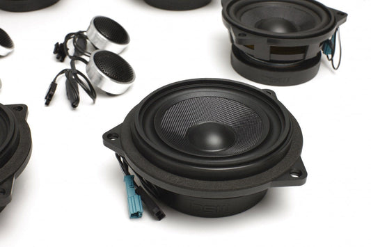 Kies-Motorsports Bavsound Stage One BMW Speaker Upgrade for E92 Coupe with Individual / High End Audio