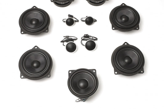 Kies-Motorsports Bavsound Stage One BMW Speaker Upgrade for E92 Coupe with Premium Top Hi-Fi