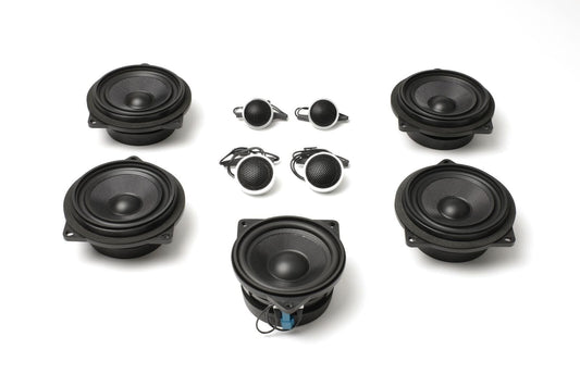 Kies-Motorsports Bavsound Stage One BMW Speaker Upgrade for E93 Convertible with Premium Top Hi-Fi