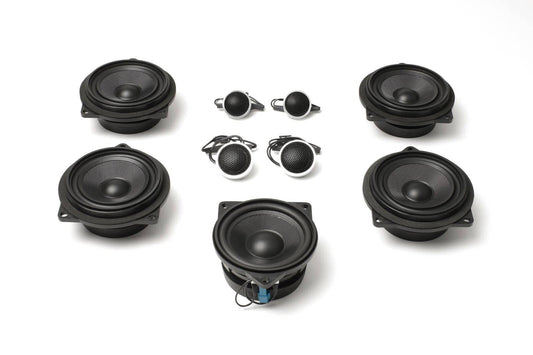 Kies-Motorsports Bavsound Stage One BMW Speaker Upgrade for E93 Convertible with Premium Top Hi-Fi