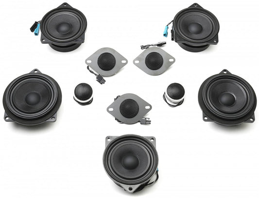 Kies-Motorsports Bavsound Stage One BMW Speaker Upgrade for F10 Sedan with Standard Hi-Fi