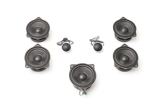 Kies-Motorsports Bavsound Stage One BMW Speaker Upgrade for F15/F16 X5/X6, F85/F86 X5M/X6M with Standard Hi-Fi