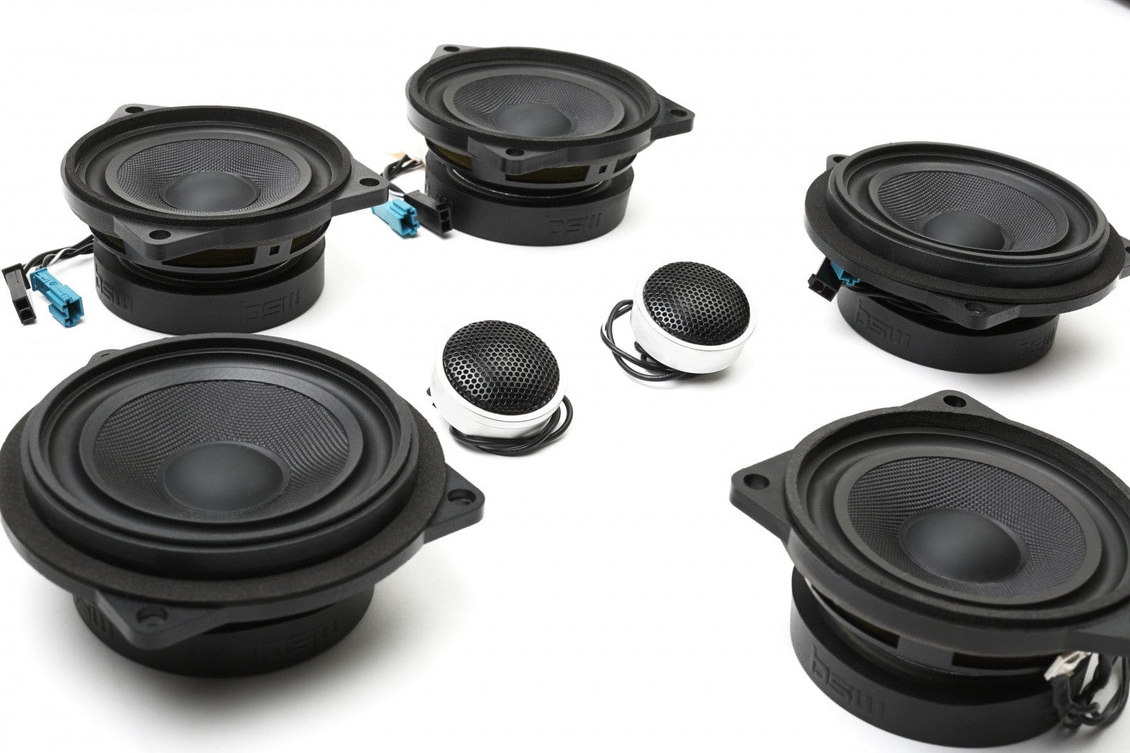 Kies-Motorsports Bavsound Stage One BMW Speaker Upgrade for F32/F36/F82 with Standard Hi-Fi