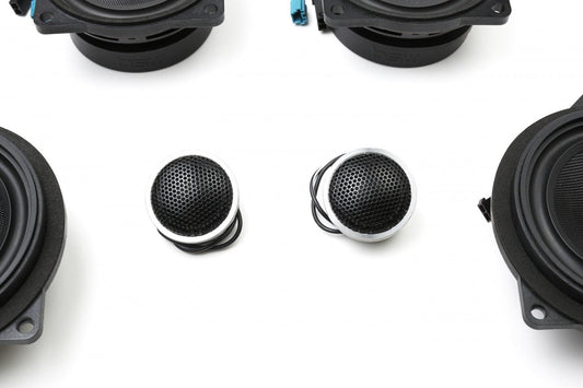 Kies-Motorsports Bavsound Stage One BMW Speaker Upgrade for F32/F36/F82 with Standard Hi-Fi