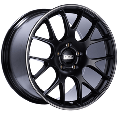 Kies-Motorsports BBS BBS CH-R 20x11.5 5x130 ET47 CB71.6 Satin Black Polished Rim Protector Wheel