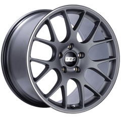 Kies-Motorsports BBS BBS CH-R 20x11.5 5x130 ET65 CB71.6 Satin Titanium Polished Rim Protector Wheel