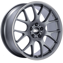 Kies-Motorsports BBS BBS CH-R 20x9.5 5x114.3 ET40 CB66 Satin Titanium Polished Rim Protector Wheel