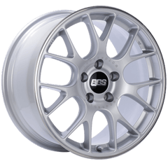 Kies-Motorsports BBS BBS CH-R 20x9 5x112 ET25 CB66.5 Brilliant Silver Polished Rim Protector Wheel