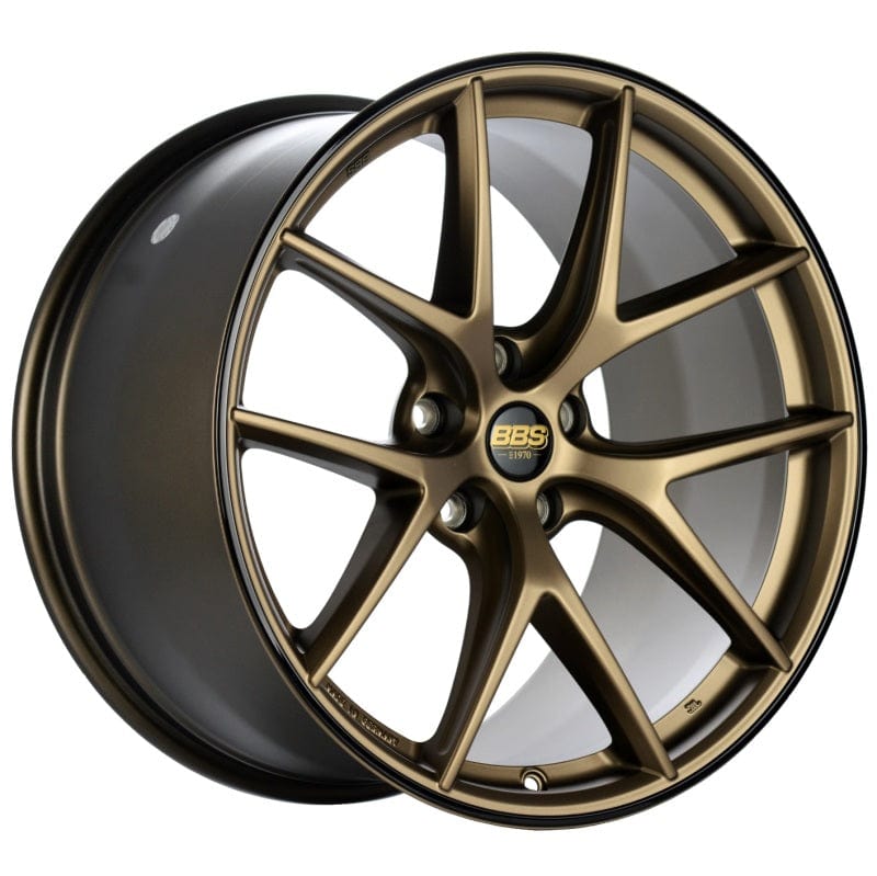 Kies-Motorsports BBS BBS CI-R 19x9 5x120 ET44 Bronze Rim Protector Wheel -82mm PFS/Clip Required