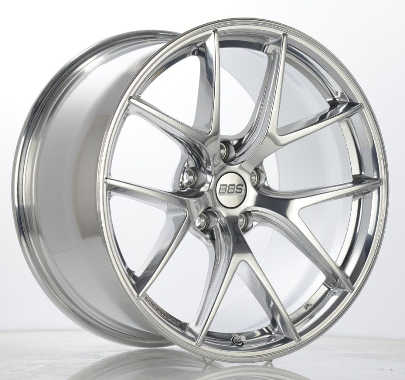 Kies-Motorsports BBS BBS CI-R 19x9 5x120 ET44 Ceramic Polished Rim Protector Wheel -82mm PFS/Clip Required
