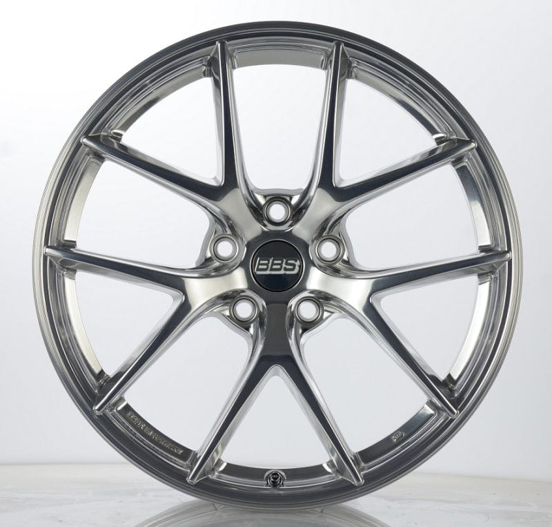 Kies-Motorsports BBS BBS CI-R 19x9 5x120 ET44 Ceramic Polished Rim Protector Wheel -82mm PFS/Clip Required