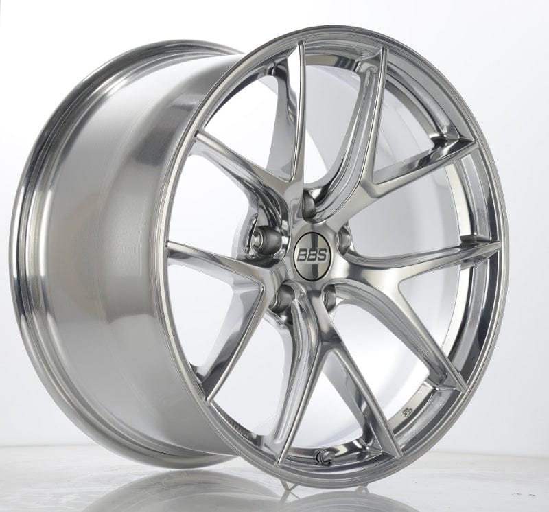 Kies-Motorsports BBS BBS CI-R 19x9 5x120 ET44 Ceramic Polished Rim Protector Wheel -82mm PFS/Clip Required