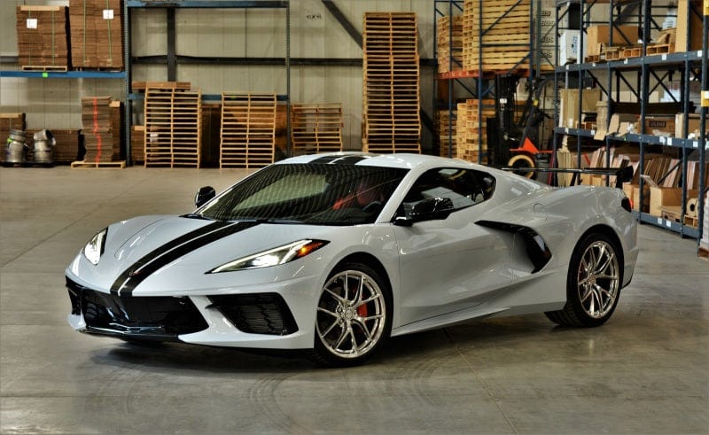 Kies-Motorsports BBS BBS CI-R 19x9 5x120 ET44 Platinum Satin Rim Protector Wheel -82mm PFS/Clip Required