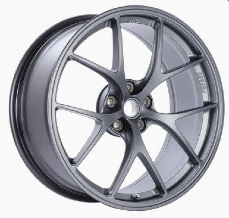 Kies-Motorsports BBS BBS FI 20x8.75 5x114.3 ET44 CB67 Titanium Wheel -82mm PFS/Clip Req