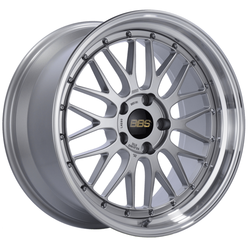Kies-Motorsports BBS BBS LM 19x11 5x130 ET50 CB71.6 Diamond Silver Center Diamond Cut Lip Wheel