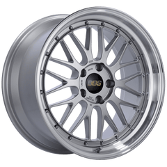Kies-Motorsports BBS BBS LM 19x11 5x130 ET50 CB71.6 Diamond Silver Center Diamond Cut Lip Wheel